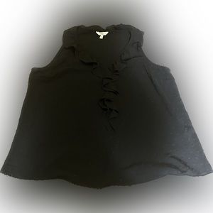 XXL black dressy top